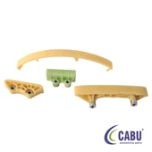 EKSANTRIK ZINCIR SETI TRANSIT 2.4TDCI V184 PUMA 90PS MONDEO 01 07 2.0 TDCI JAGUAR CF1 X TYPE 2.0 EXECT ZINCIRSIZ - SADECE PALET TAKIMI - 1