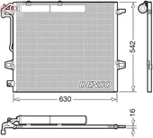 KLIMA RADYATORU MERCEDES W164 X164 W251 - 1