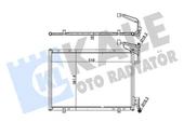 KLIMA RADYATORU KONDENSER FORD B MAX FIESTA VI 12 1.0 ECOBOOST - 1