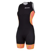 Santini FLOW Kadın Kolsuz Trisuit Arka Fermuarlı 9C776GTRFLOW thumbnail 7