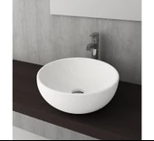 Bocchi Venezia Çanak Lavabo 45 cm Parlak Beyaz 1119-001-0125 - 3