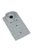 Erkek Klasik Tek Cepli Kısa Kol Gömlek BGL-ST04556 thumbnail 8