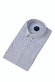 Erkek Klasik Tek Cepli Kısa Kol Gömlek BGL-ST04557 thumbnail 1