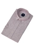 Erkek Klasik Tek Cepli Kısa Kol Gömlek BGL-ST04557 thumbnail 2