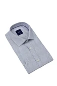 Erkek Klasik Çizgili Kısa Kol Gömlek 9493 BGL-ST04580 thumbnail 11