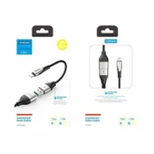 Joyroom S-M411 Lightning Şarj Kablosu Uzatılabilir 3.0 A 1.5m - 2