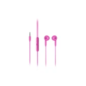 Lenovo Lecoo EH104 Kablolu 3.5mm Jacklı Kulak İçi Mikrofonlu Kulaklık Pembe thumbnail 2