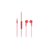 Lenovo Lecoo EH104 Kablolu 3.5mm Jacklı Kulak İçi Mikrofonlu Kulaklık Kırmızı thumbnail 2