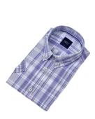 Erkek Klasik Ekose Kısa Kol Gömlek 9458 BGL-ST04579 thumbnail 4