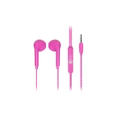 Lenovo Lecoo EH104 Kablolu 3.5mm Jacklı Kulak İçi Mikrofonlu Kulaklık Pembe thumbnail 3