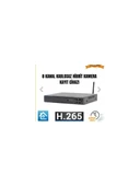 8 Kanal 5 Mp Kablosuz Wifi Hibrit Dvr Kayıt Cihazı - 1
