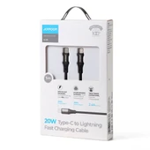 Joyroom S-1024N1 PD Hızlı Şarj ve Data Kablosu Type-C to Lightning 20W 1M - 3
