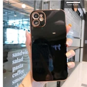 İphone 11 Pro Max TPU Glossy Yumuşak Kamera Korumalı Cep Telefonu Kılıfı - 3