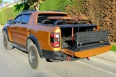 Universal Pick-Up Katlanır Kasa Basamağı Siyah - 5