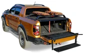 Universal Pick-Up Katlanır Kasa Basamağı Siyah - 1