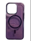 İphone 14 Pro Max Pixel Simli Sert Magsafe Kapak Kılıf thumbnail 1