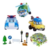 Polı-zr-912 Robocar Poli Gogo City Seri Poli Burky Helly Oyun Seti - 2