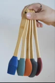 Bambu Saplı Silikon Mutfak Seti - 1