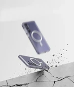 Samsung Galaxy S23 FE Kılıf Crystal Sert MagSafe Özellikli Şeffaf thumbnail 4