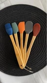 Bambu Saplı Silikon Mutfak Seti - 4