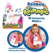 Animagic Parlayan Gökkuşağı Unicorn 256301 - 2