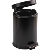 Cooker 3 Litre Siyah Pedallı Çöp Kovası - 1