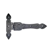 Antika Tarz Dekoratif Pirinç Kuyruklu Düğmeli Menteşe No3 - 155x240 Mm, Oksit - 1