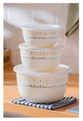 Acar Made With Love Emaye 3lü Karıştırma Kabı Seti 85266 - 1
