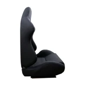 Oto Spor Koltuk Siyah Süet Kaplama Recaro Model 1 Takım 2 Adet - 4