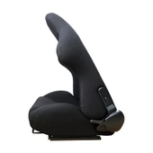 Oto Spor Koltuk Siyah Süet Kaplama Recaro Model 1 Takım 2 Adet - 9