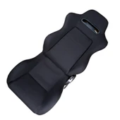 Oto Spor Koltuk Siyah Süet Kaplama Recaro Model 1 Takım 2 Adet - 5