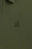 Erkek Kısakol Polo Yaka Fermuarlı Tshirt Haki - 5