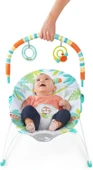 Bright Starts Yağmur Ormanı Titreşimli Ana Kucağı 0-6 Ay, 0-9 kg ya kadar - 5