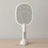 Coofbe Şarjlı 12000maH 300V 5 Katmanlı Uv Işıklı Elektrikli Sivrisinek Öldürücü Raket Sinek Öldürücü Sineksavar - 5