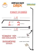 250W SOLAR BAHÇE LAMBASI CT-4641 + 3M. LAMBA DİREĞİ - 3