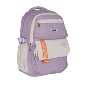 Relaxion Lila 2059 Su Geçirmez Astarlı Kumaş Sırt Çantası - 1