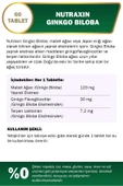 Nutraxin Ginkgo Biloba 60 Tablet - 2