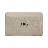 Beyaz Seramik Hamuru 3 kg Kil Seramik Çamuru - 1