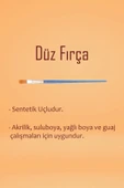 Beyaz Seramik Hamuru 2 kg Kil Ebeşuar Seti 6x15 ml Akrilik Seti Düz Fırça Seramik Kili Oyun Hamuru - 3