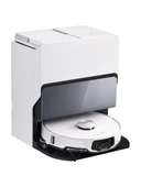 Roborock S8 MaxV Ultra Beyaz Çöp İstasyonlu Akıllı Robot Süpürge - 1