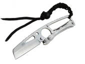 Gear Hit Cutter Tx01 Outdoor Kamp Bıçağı Metal 19 Cm - İpli Sap, Kılıflı - 1