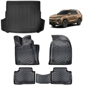 Rizline Ssangyong Actyon 2024 ve Sonrası 3D Havuzlu Paspas ve Bagaj Havuzu Set thumbnail 1