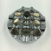 Döküm Yuvarlak Küllük Krom 9cm - 2