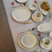 Aryıldız Bella Gold 32 Parça Kahvaltı Seti - 1