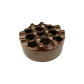 Döküm Yuvarlak Küllük Bakır 9cm - 1