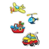 12003 Ks Baby Puzzle - Ulaşım Araçları / 15 Parça Puzzle / +2 Yaş - 2