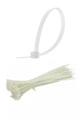 100 Adet Plastik Cırt Kelepçe Kablo Bağı Kablo Düzenleyici-4.8 X 380 Mm - 2