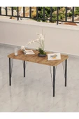 Modern Serisi Bahçe Takımı, Bahçe Mobilyası, Metal Koltuk Takımı - 3+1+1 Sehpalı - Atlantik Antrasit - 5
