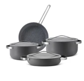 Aryıldız Nexus Gri 7 Parça Tencere Seti - 1