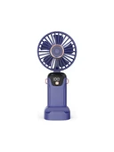 BATUR Taşınabilir Mini El Fanı 5 Ayarlı LED Ekranlı Mini El Tipi Hızı Sessiz Çalışma SL608 - MOR - 2
